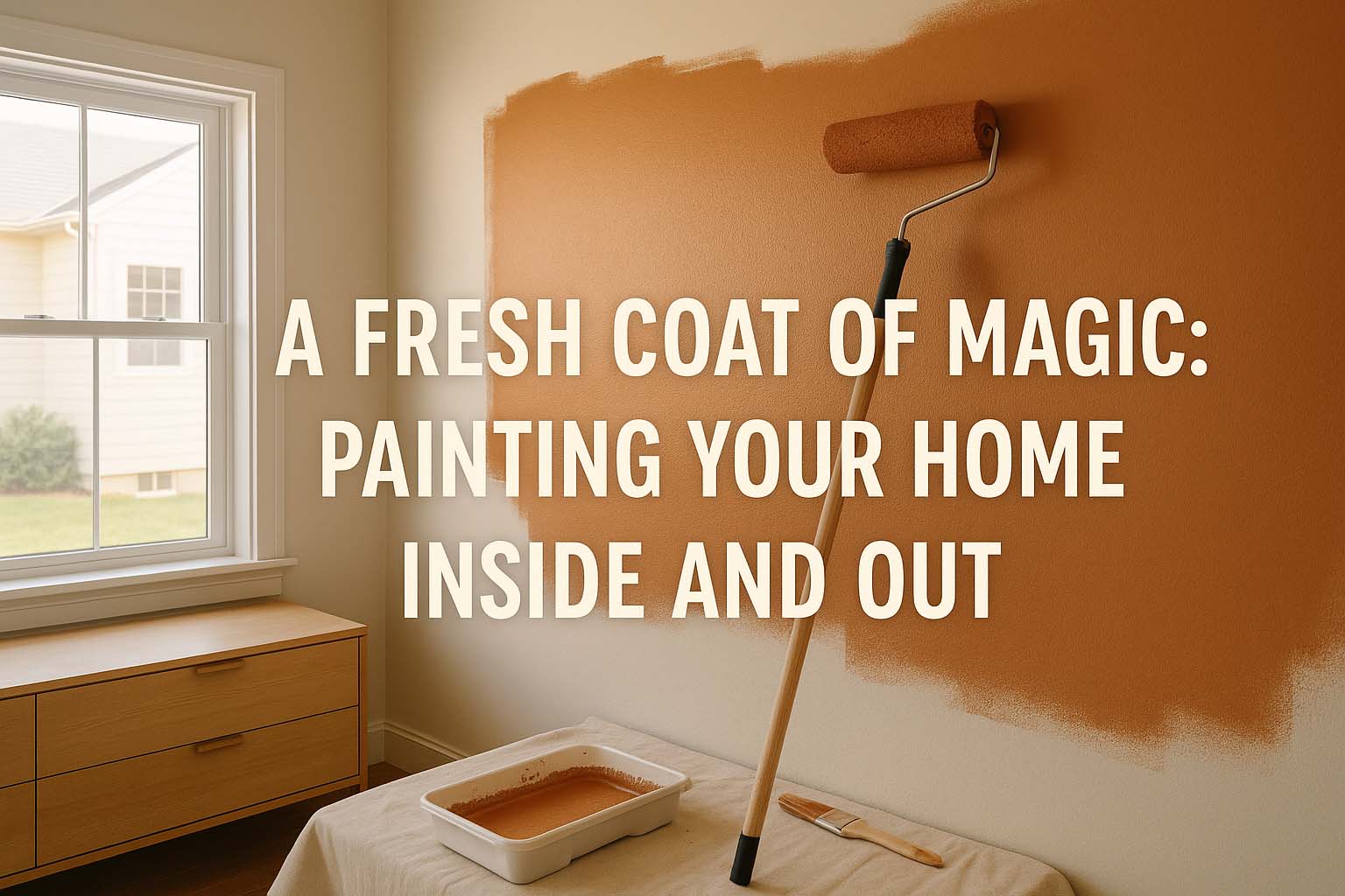 A Fresh Coat of Magic: Painting Your Home Inside and Out